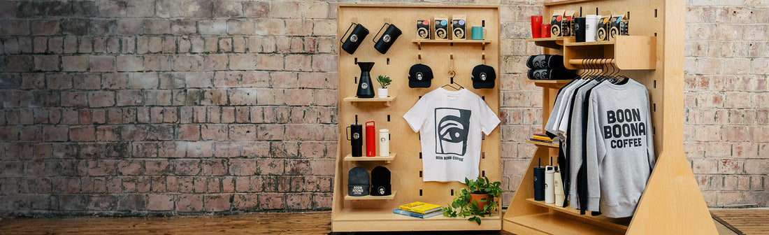 A collection of branded MiiR merch