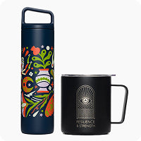 decorated bottle example